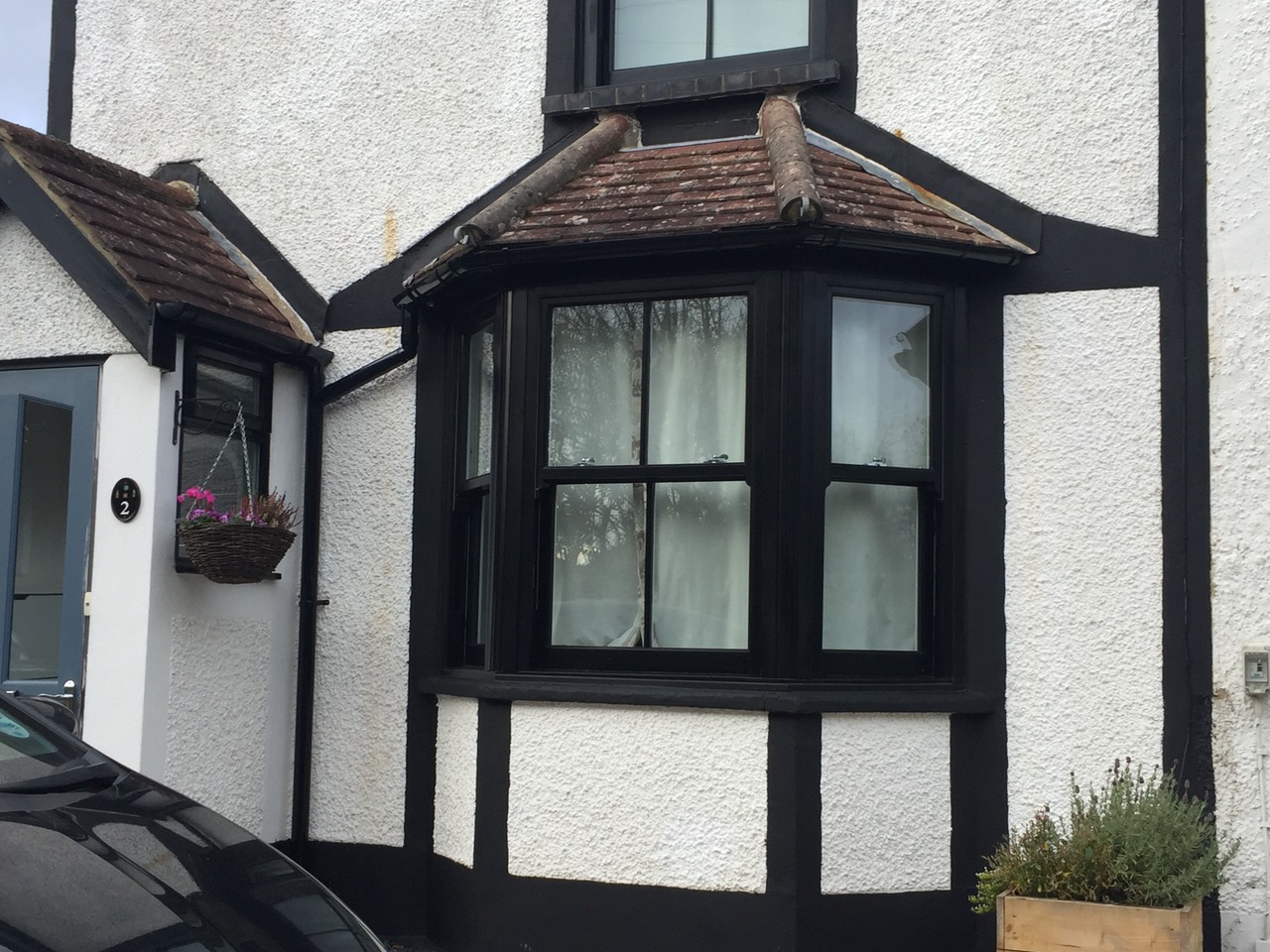 black sliding sash windows bristol