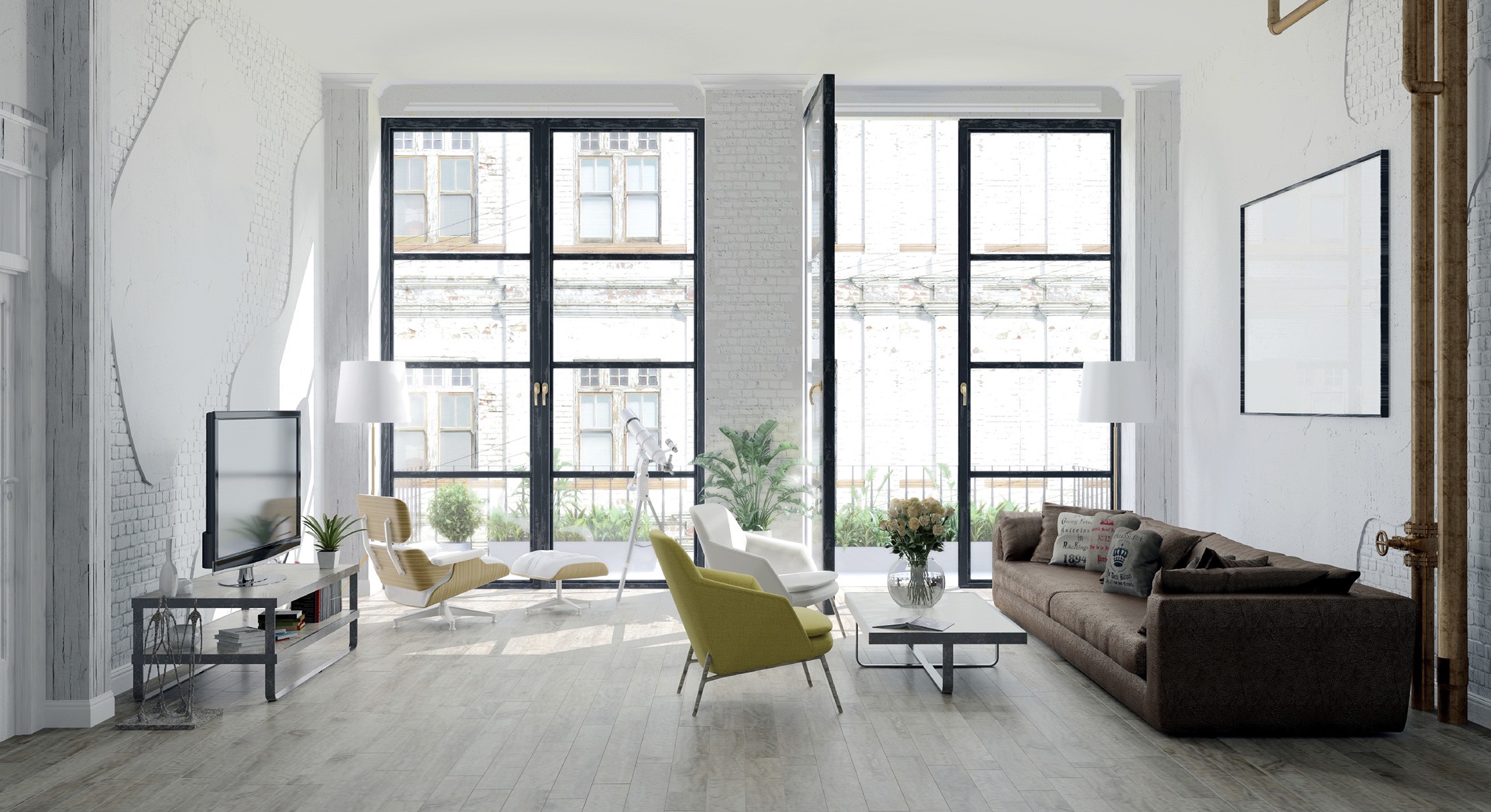 slimline aluminium frames