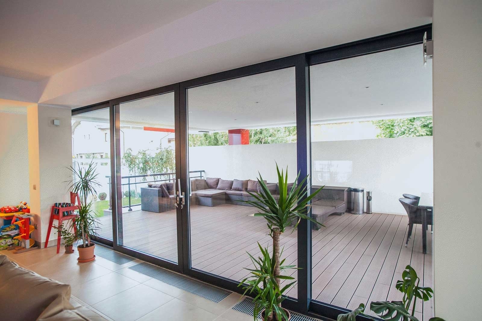 Sliding patio doors