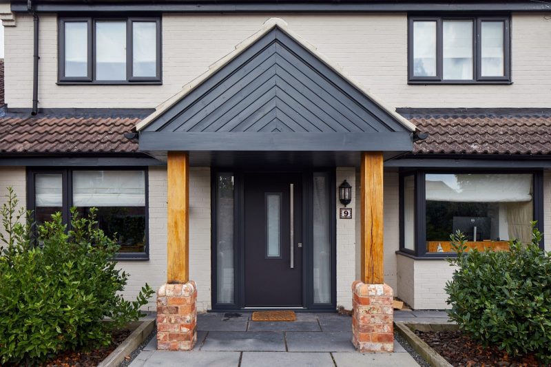 aluminium front door