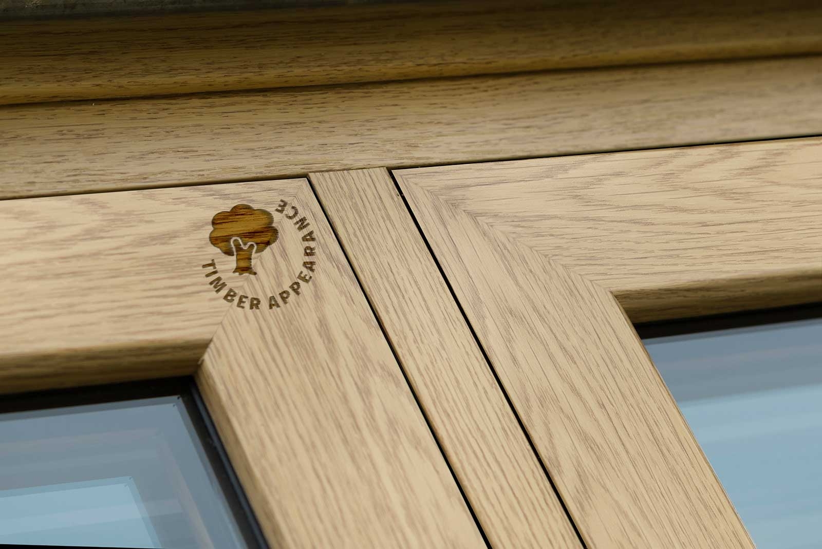 wood grain upvc windows