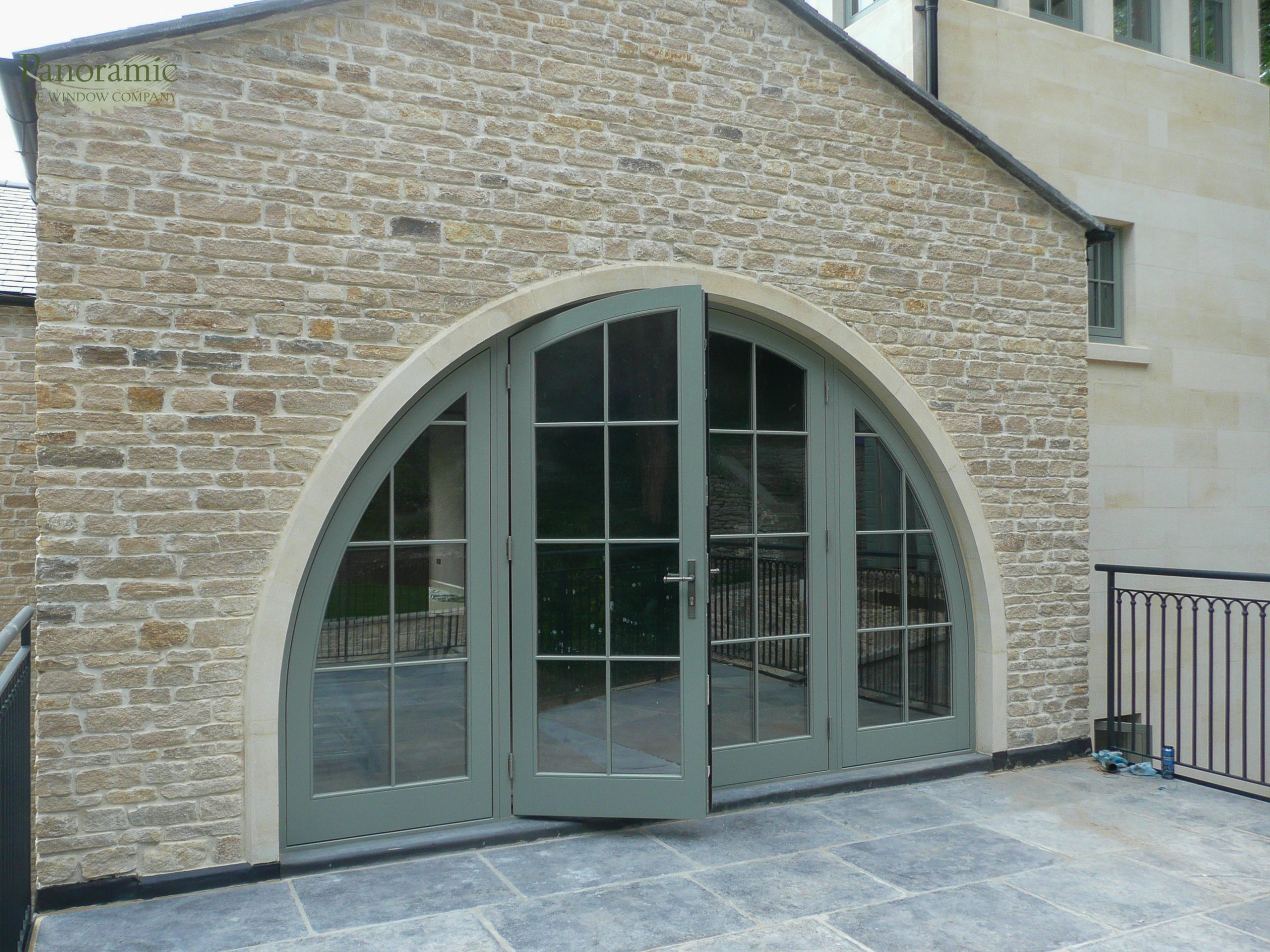 Timber entrance door