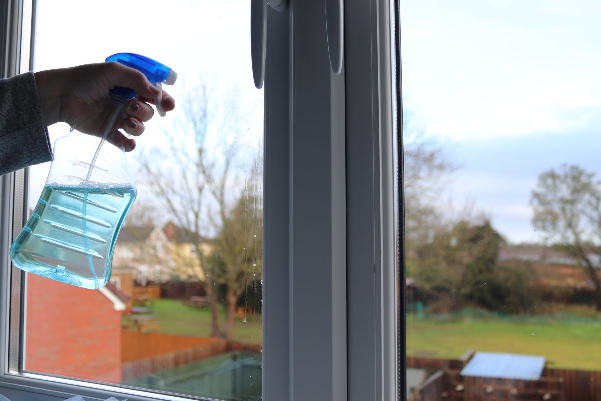 how to clean upvc