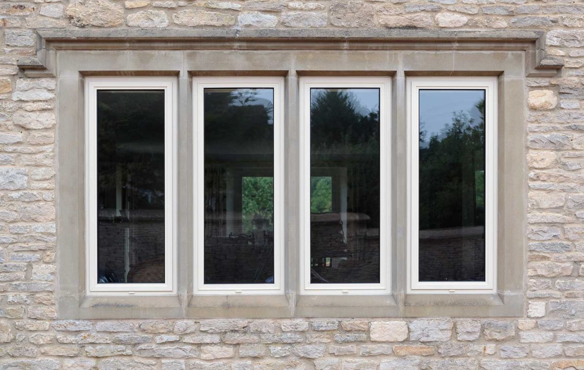 aluminum on windows